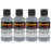 Camouflage Series 3 oz (Aircraft Gray Federal Standard Color #36300) Urethane Tint Concentrate for Tinting Truck Bed Liner Coatings - Pack of 4