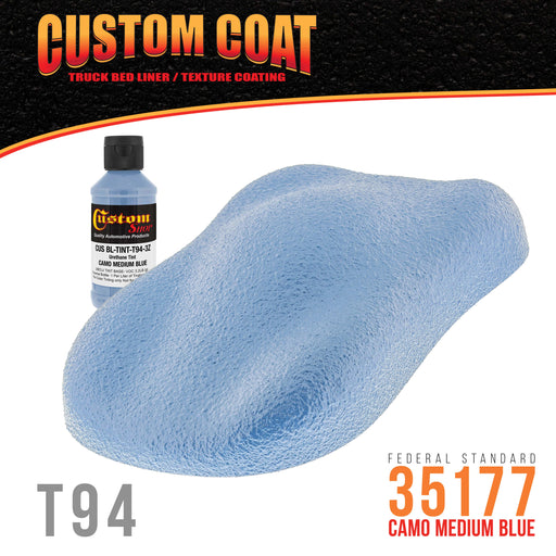 Camouflage Series 3 oz (Camo Medium Blue Federal Standard Color #35177) Urethane Tint Concentrate for Tinting Truck Bed Liner Coatings