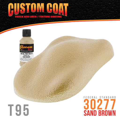 Camouflage Series 3 oz (Sand Brown Federal Standard Color #30277) Urethane Tint Concentrate for Tinting Truck Bed Liner Coatings