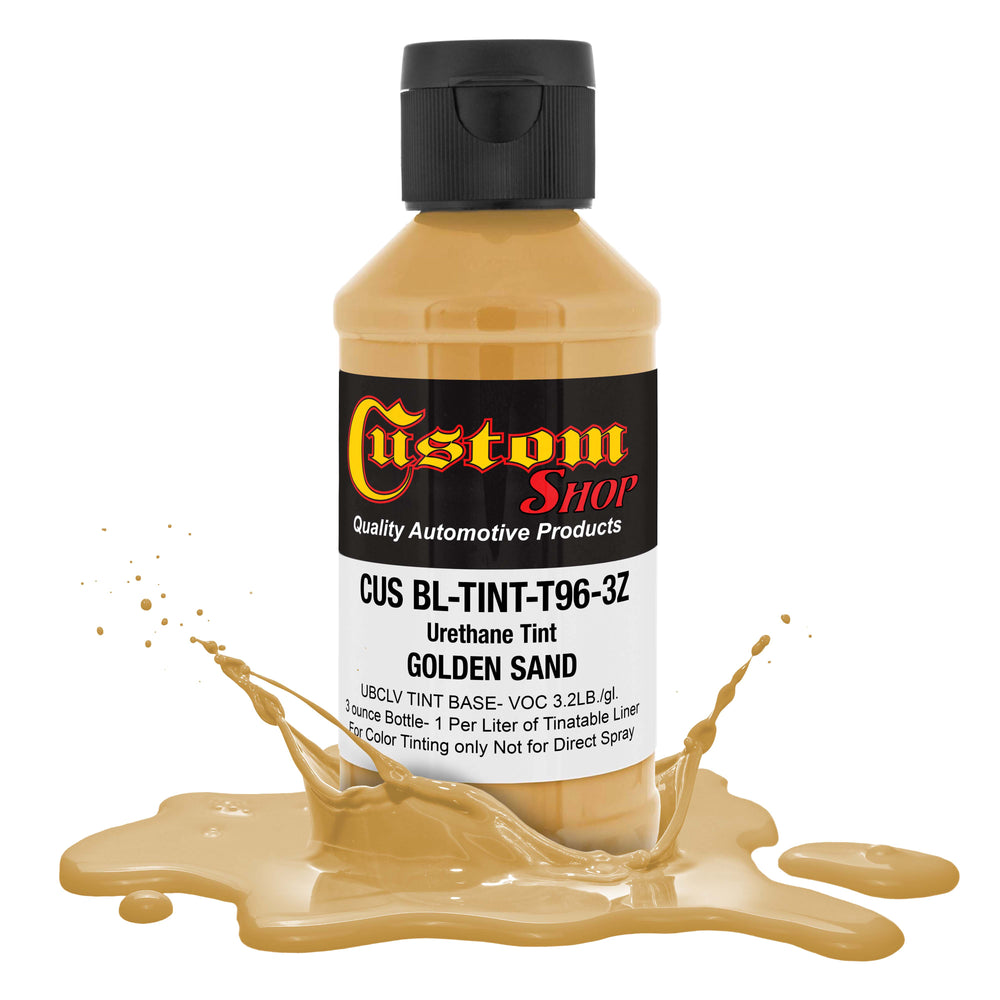 Camouflage Series 3 oz (Golden Sand Federal Standard Color #30266) Urethane Tint Concentrate for Tinting Truck Bed Liner Coatings