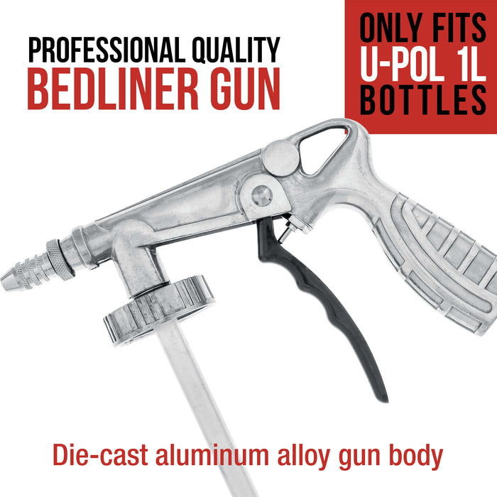 Professional Quality Bedliner Application Gun with Regulator