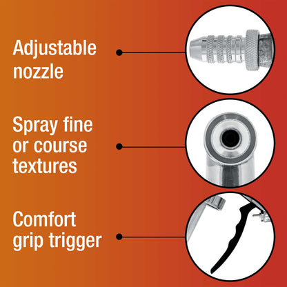 Professional Quality Bedliner Application Gun with Regulator