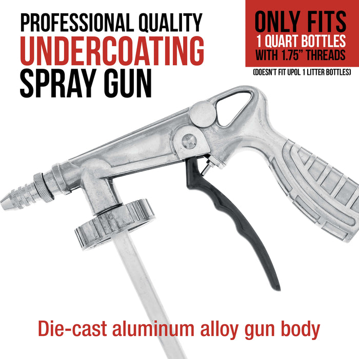 Professional Quality Undercoating Application Gun with Regulator