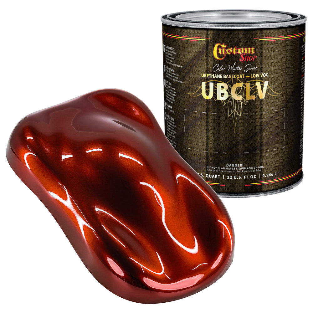 Custom Shop CCS Custom Color Shift Automotive Paint - Apple Red to Gold Shifting Effect - Quart