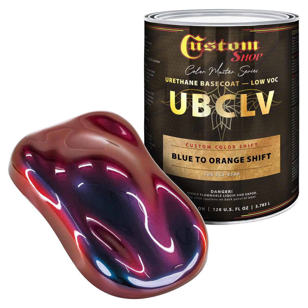CCS Custom Color Shift Automotive Paint - Blue to Orange Shifting Effect - Gallon