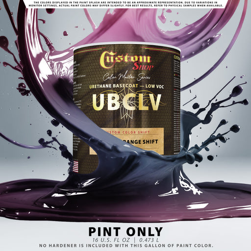 Custom Shop CCS Custom Color Shift Automotive Paint - Blue to Orange Shifting Effect - Pint