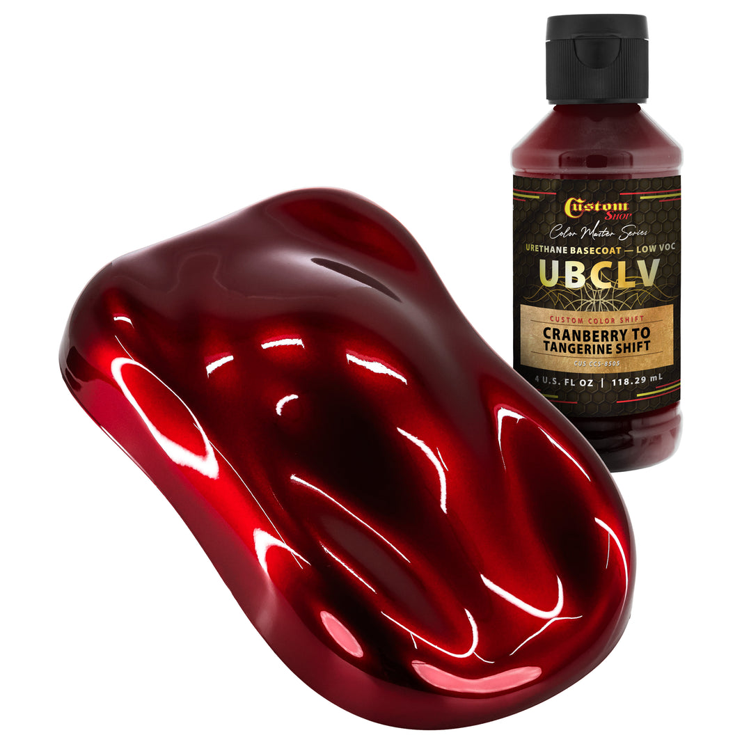 CCS Custom Color Shift Automotive Paint - Cranberry to Tangerine Shifting Effect - 4-Ounce Bottle