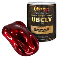 CCS Custom Color Shift Automotive Paint - Cranberry to Tangerine Shifting Effect - Gallon