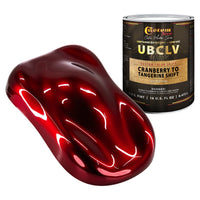 CCS Custom Color Shift Automotive Paint - Cranberry to Tangerine Shifting Effect - Pint