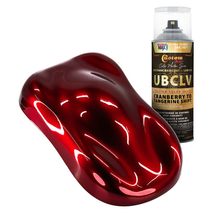 CCS Custom Color Shift Automotive Paint - Cranberry to Tangerine Shifting Effect - Spray Can