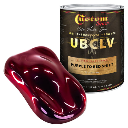 CCS Custom Color Shift Automotive Paint - Purple to Red Shifting Effect - Gallon