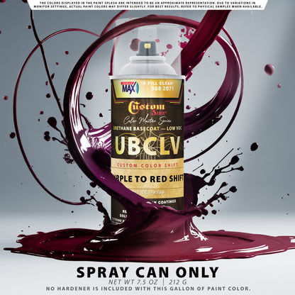 CCS Custom Color Shift Automotive Paint - Purple to Red Shifting Effect - Spray Can