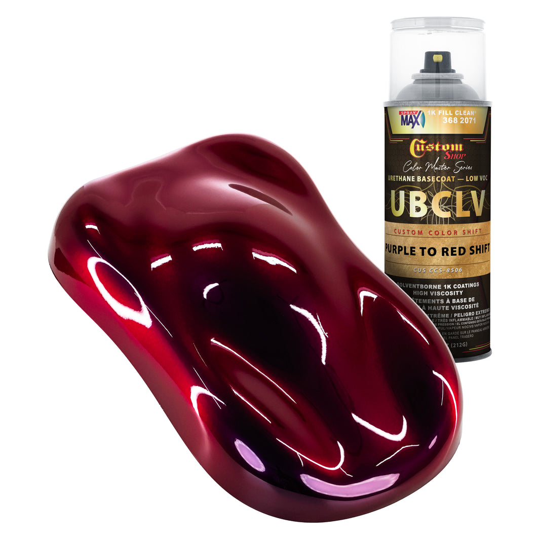 CCS Custom Color Shift Automotive Paint - Purple to Red Shifting Effect - Spray Can
