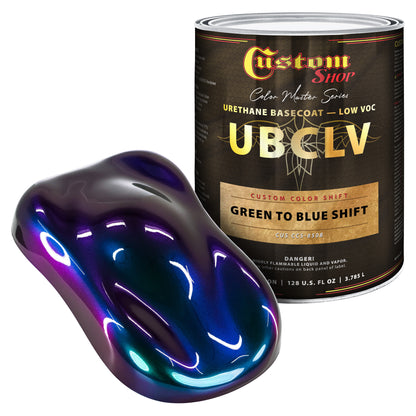 CCS Custom Color Shift Automotive Paint - Green to Blue Shifting Effect - Gallon