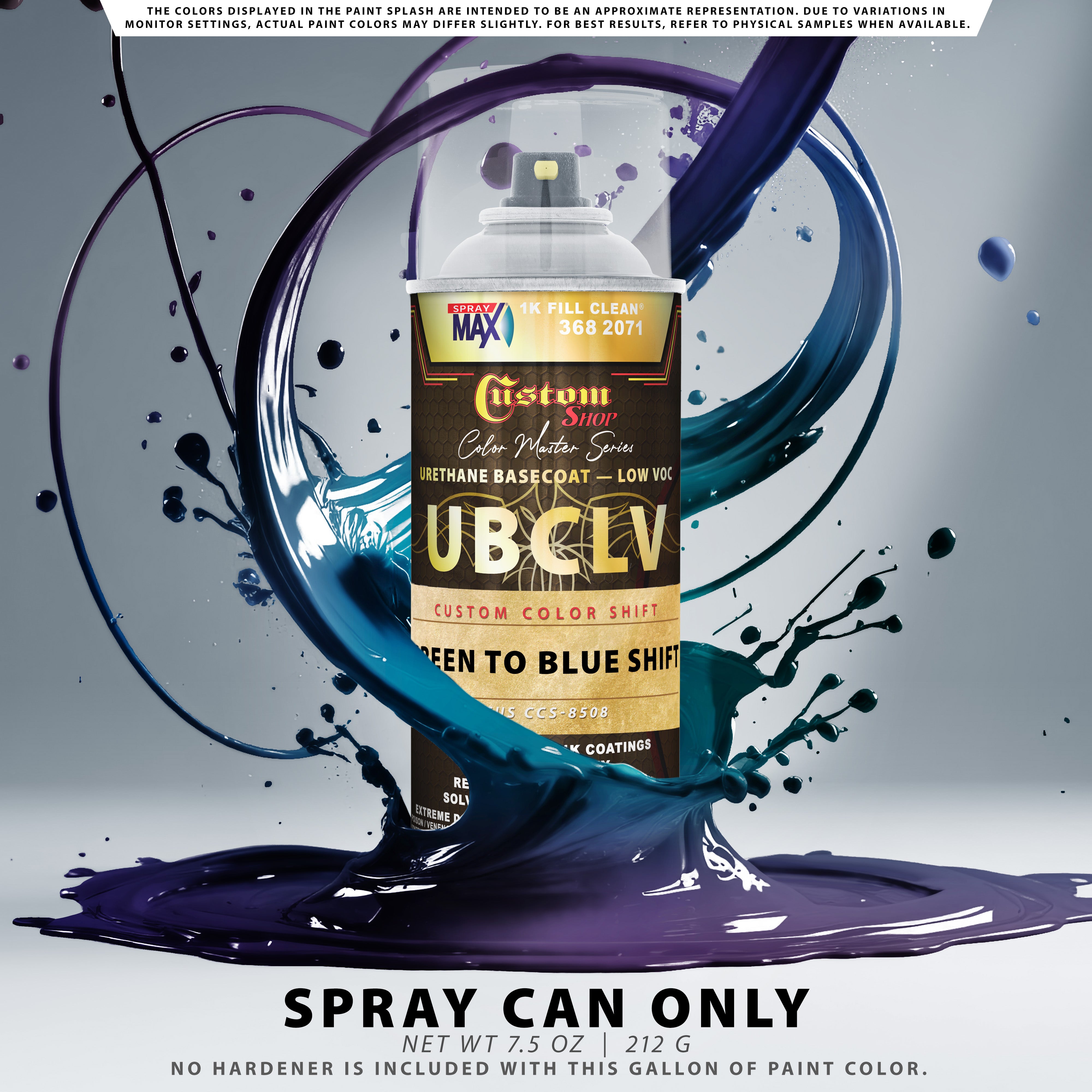CCS Custom Color Shift Automotive Paint - Green to Blue Shifting