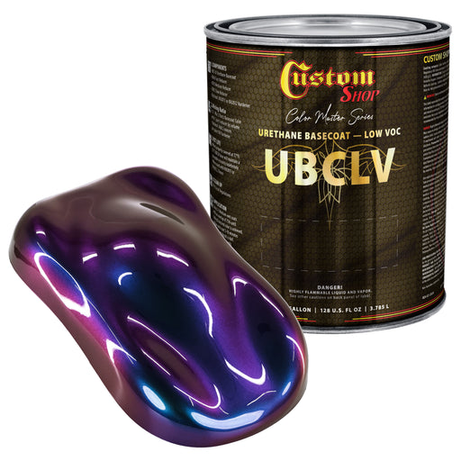 Custom Shop CCS Color Color Shift Automotive Paint - Cyan to Purple Shifting Effect - Gallon