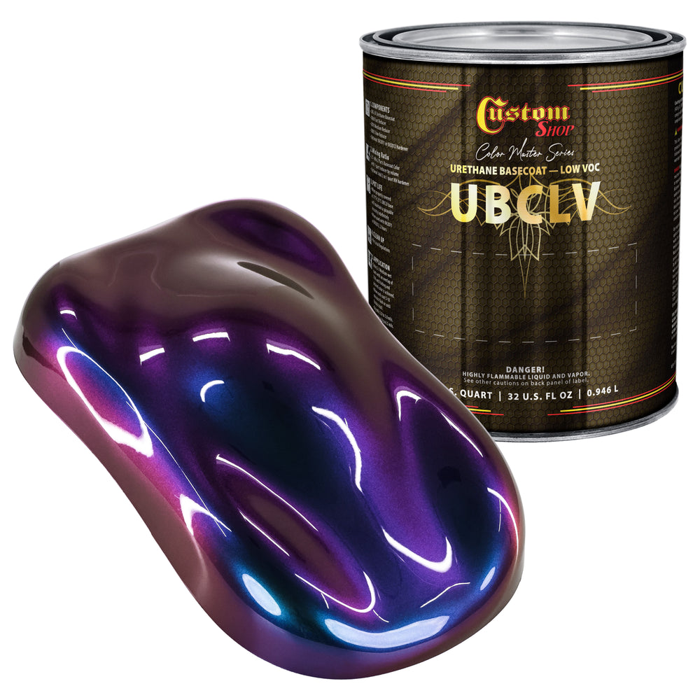 Custom Shop CCS Custom Color Shift Automotive Paint - Cyan to Purple Shifting Effect - Quart