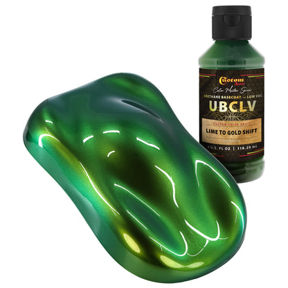 CCS Custom Color Shift Automotive Paint - Lime to Gold Shifting Effect - 4-Ounce Bottle