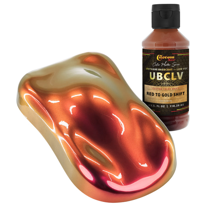 Custom Shop CCS Custom Color Shift Automotive Paint - Red to Gold Shifting Effect - 4-Ounce Bottle