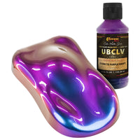 CCS Custom Color Shift Automotive Paint - Cyan to Purple Shifting Effect - 4-Ounce Bottle