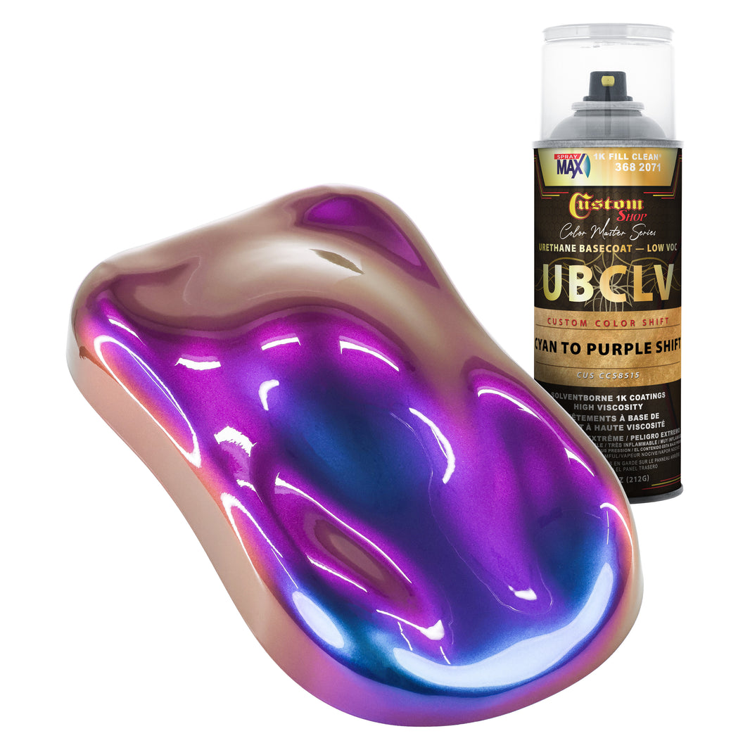CCS Custom Color Shift Automotive Paint - Cyan to Purple Shifting Effect - Spray Can