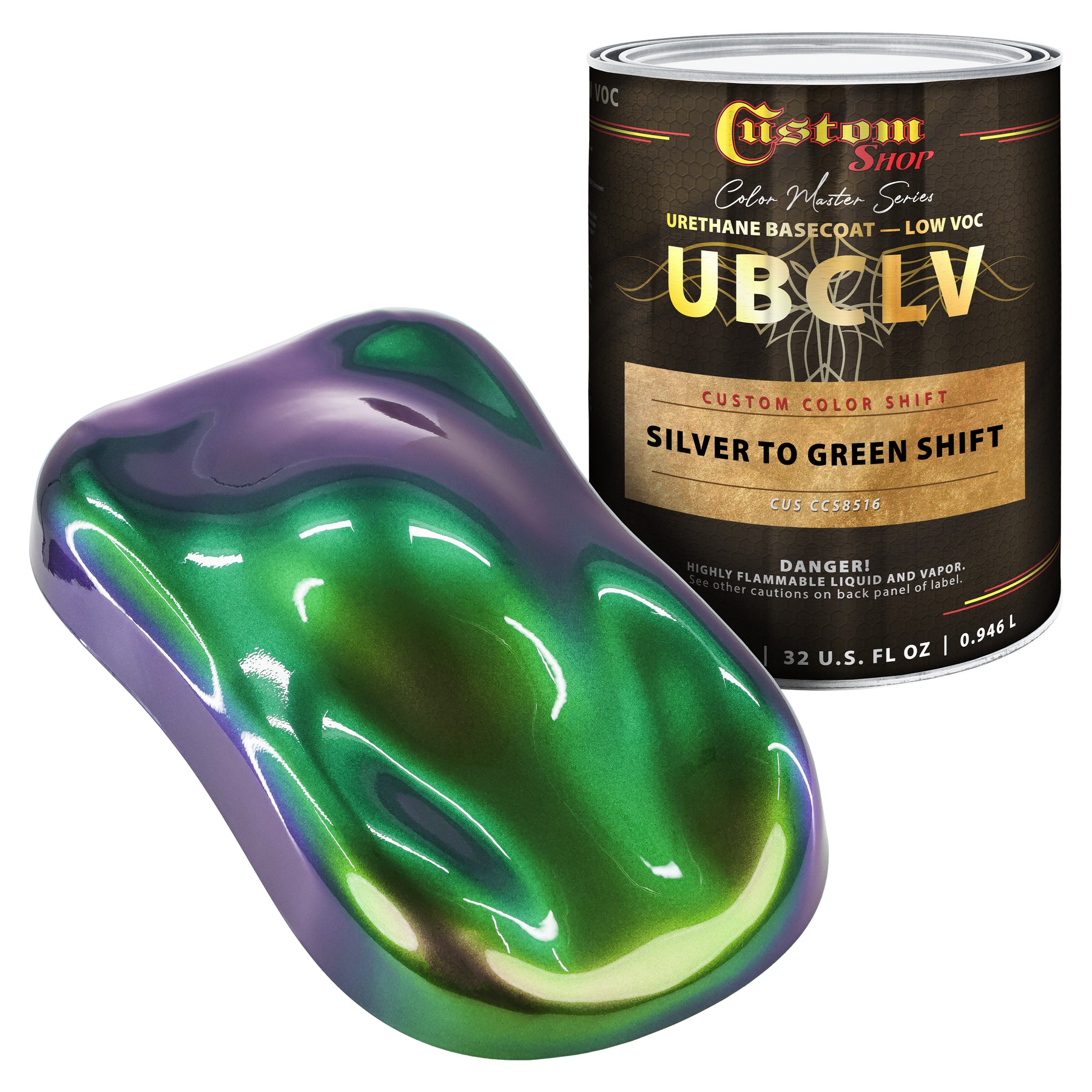 Custom Shop CCS Custom Color Shift Automotive Paint - Silver to