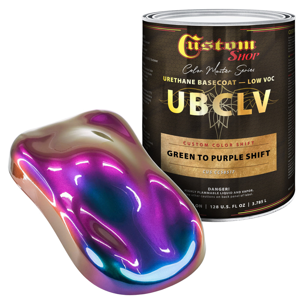 Custom Shop CCS Custom Color Shift Automotive Paint - Green to Purple Shifting Effect - Gallon