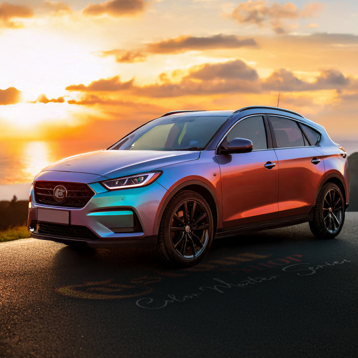 Custom Shop CCS Custom Color Shift Automotive Paint - Green to Purple Shifting Effect - Pint