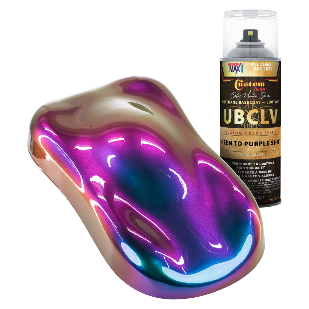 CCS Custom Color Shift Automotive Paint - Green to Purple Shifting Effect - Spray Can