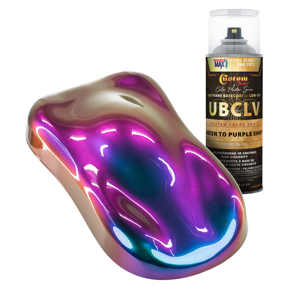 Custom Shop CCS Custom Color Shift Automotive Paint - Green to Purple Shifting Effect - Spray Can