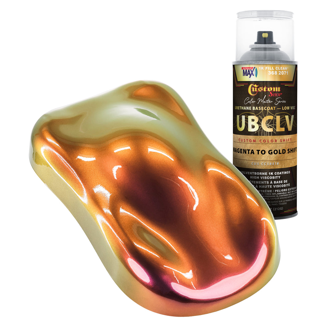 CCS Custom Color Shift Automotive Paint - Magenta to Gold Shifting Effect - Spray Can