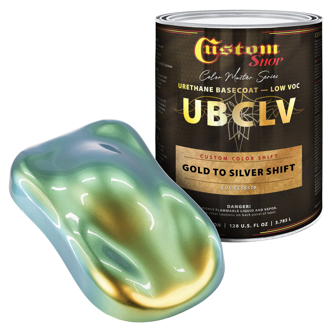 CCS Custom Color Shift Automotive Paint - Gold to Silver Shifting Effect - Gallon