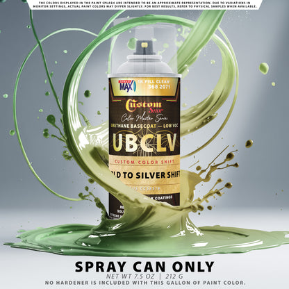 CCS Custom Color Shift Automotive Paint - Gold to Silver Shifting Effect - Spray Can