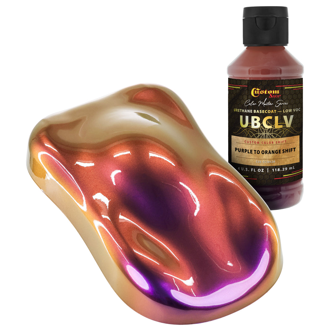 CCS Custom Color Shift Automotive Paint - Purple to Orange Shifting Effect - 4-Ounce Bottle