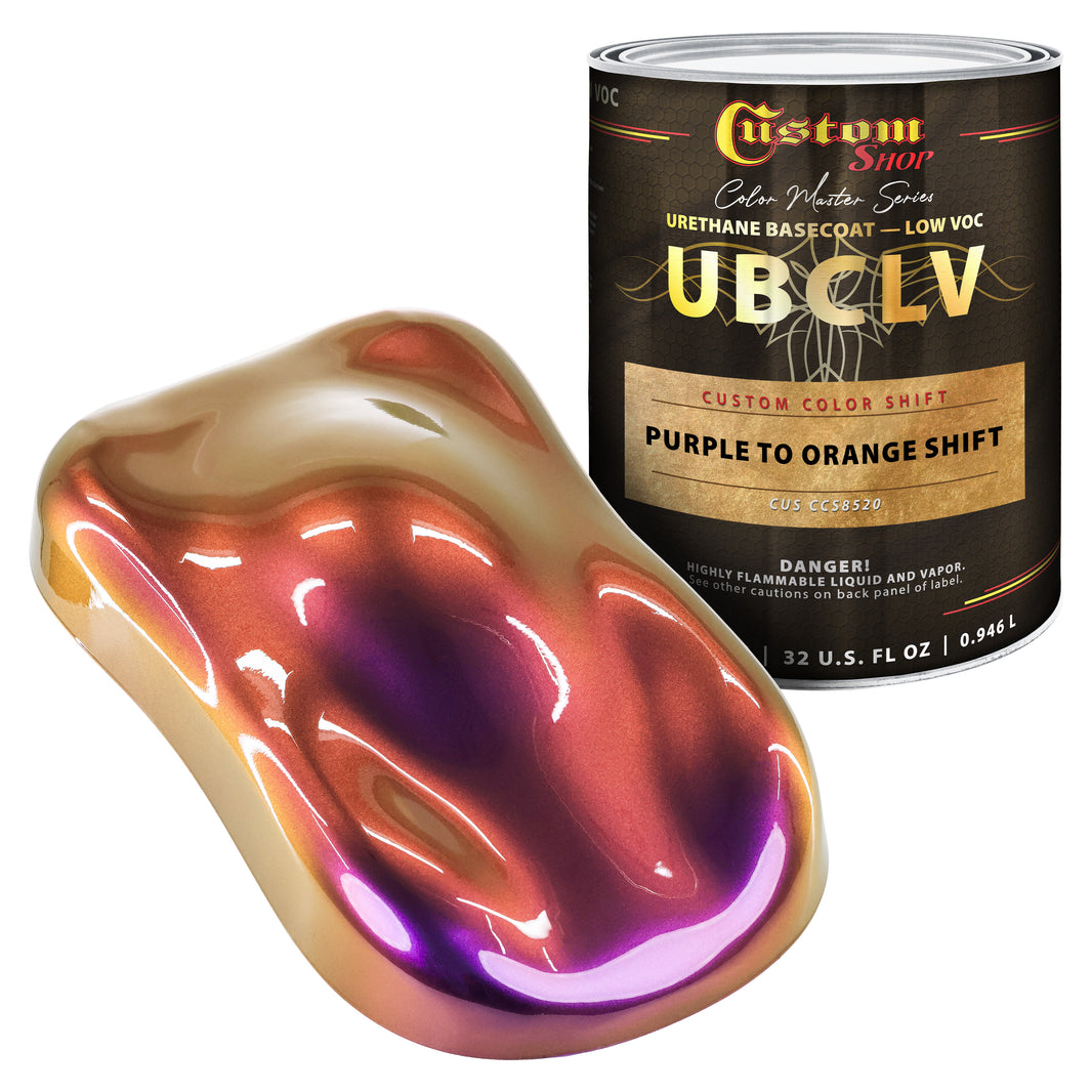CCS Custom Color Shift Automotive Paint - Purple to Orange Shifting Effect - Quart