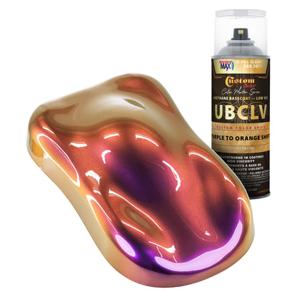 CCS Custom Color Shift Automotive Paint - Purple to Orange Shifting Effect - Spray Can