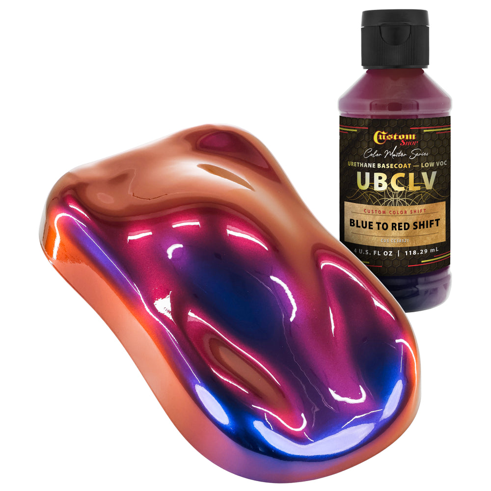 Custom Shop CCS Custom Color Shift Automotive Paint - Blue to Red Shifting Effect - 4-Ounce Bottle