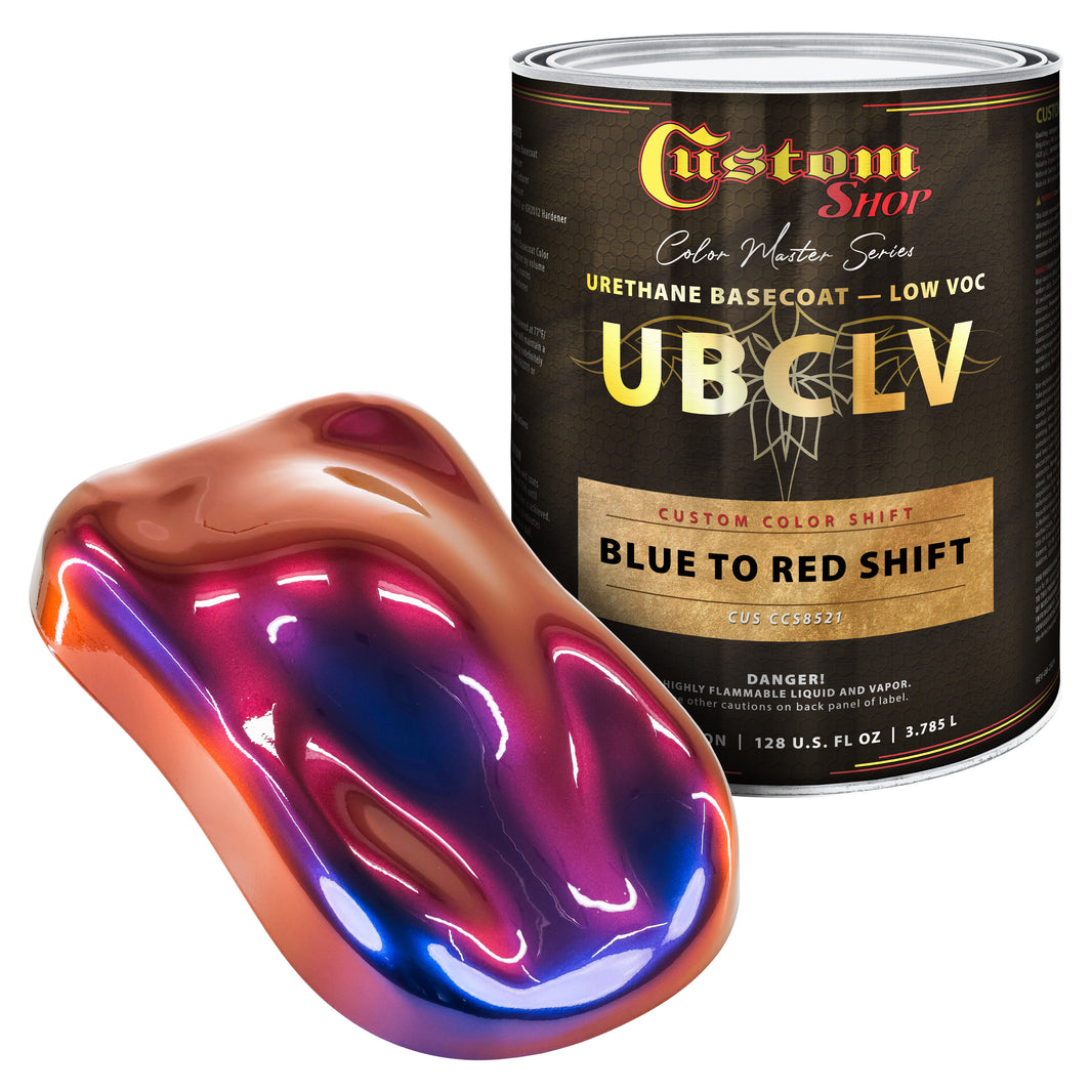 CCS Custom Color Shift Automotive Paint - Blue to Red Shifting Effect - Gallon