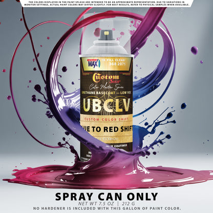 CCS Custom Color Shift Automotive Paint - Blue to Red Shifting Effect - Spray Can