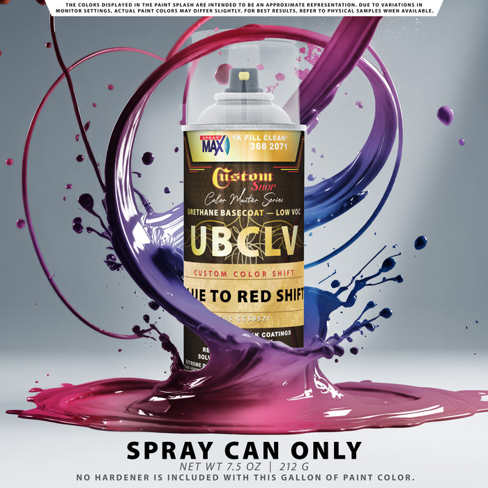 Custom Shop CCS Custom Color Shift Automotive Paint - Blue to Red Shifting Effect - Spray Can