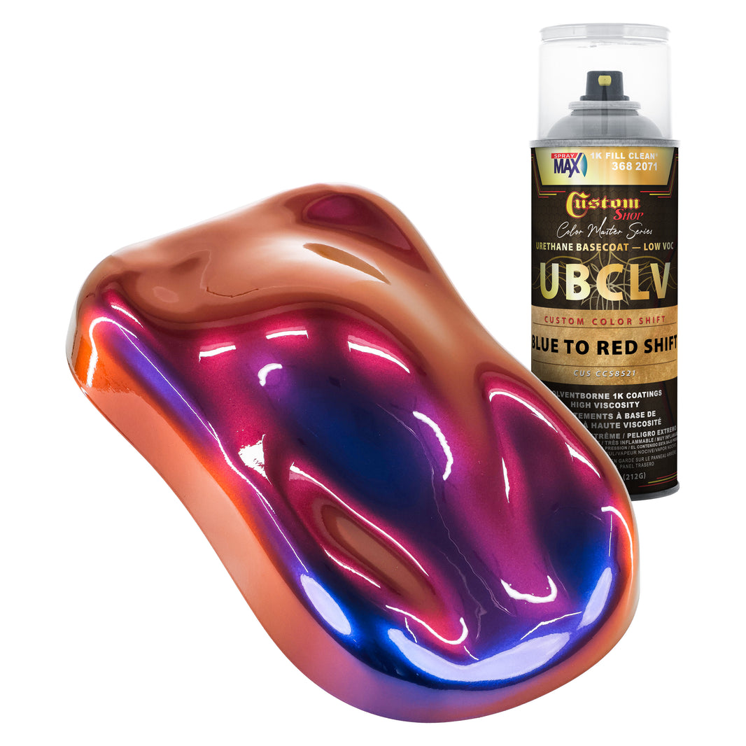 CCS Custom Color Shift Automotive Paint - Blue to Red Shifting Effect - Spray Can