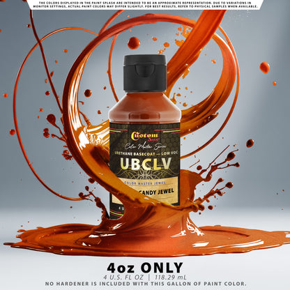 CMJ Color Master Jewel - Orange Candy Jewel- 4-Ounce Bottle