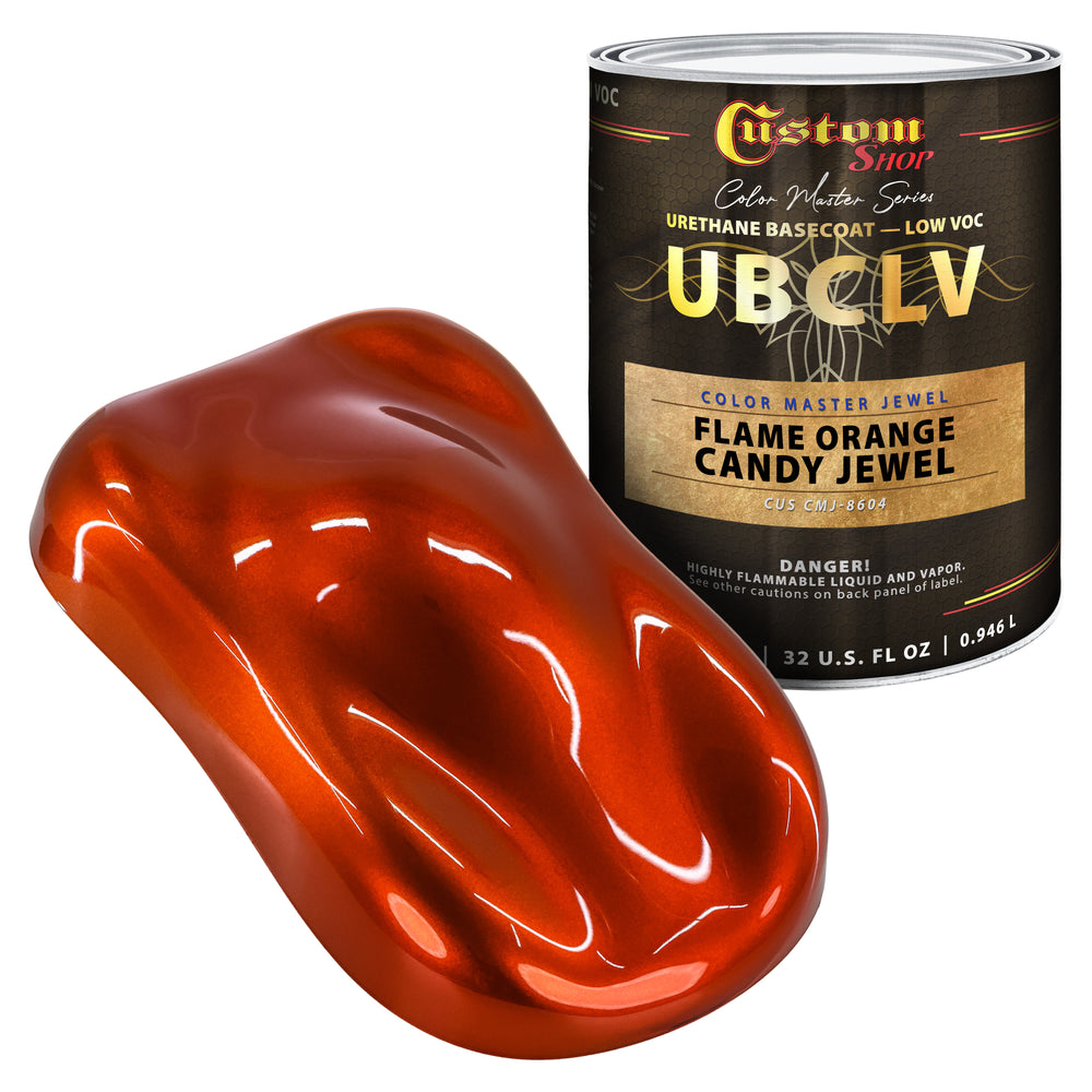 Custom Shop CMJ Color Master Jewel - Flame Orange Candy Jewel- Quart