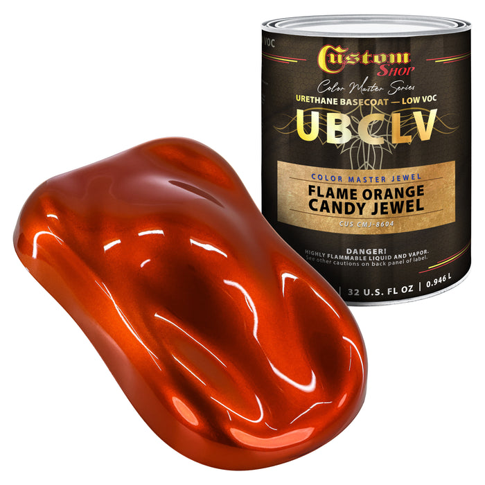 Custom Shop CMJ Color Master Jewel - Flame Orange Candy Jewel- Quart