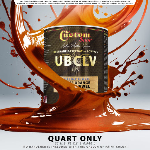Custom Shop CMJ Color Master Jewel - Flame Orange Candy Jewel- Quart