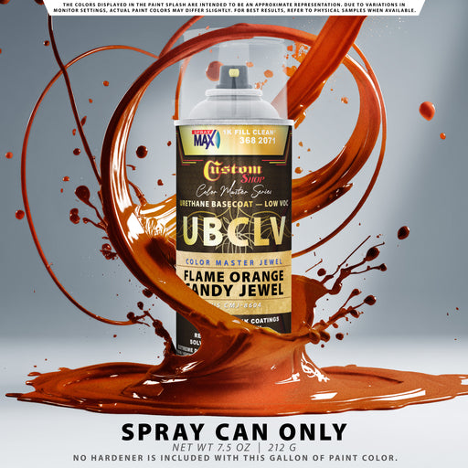 Custom Shop CMJ Color Master Jewel - Flame Orange Candy Jewel- Spray Can