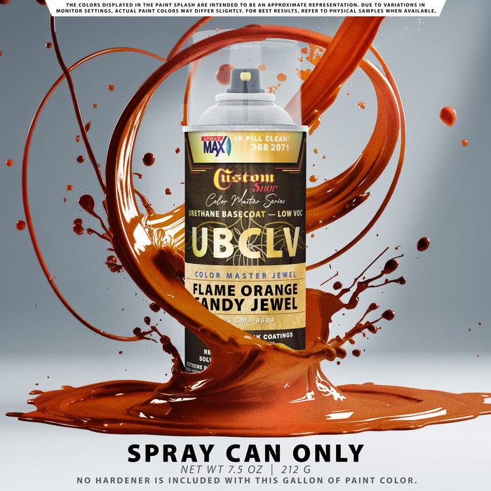 Custom Shop CMJ Color Master Jewel - Flame Orange Candy Jewel- Spray Can