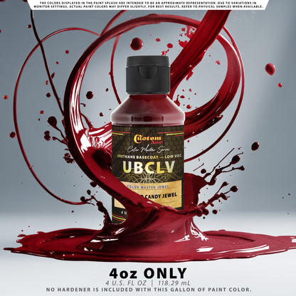 CMJ Color Master Jewel - Apple Red Candy Jewel- 4-Ounce Bottle