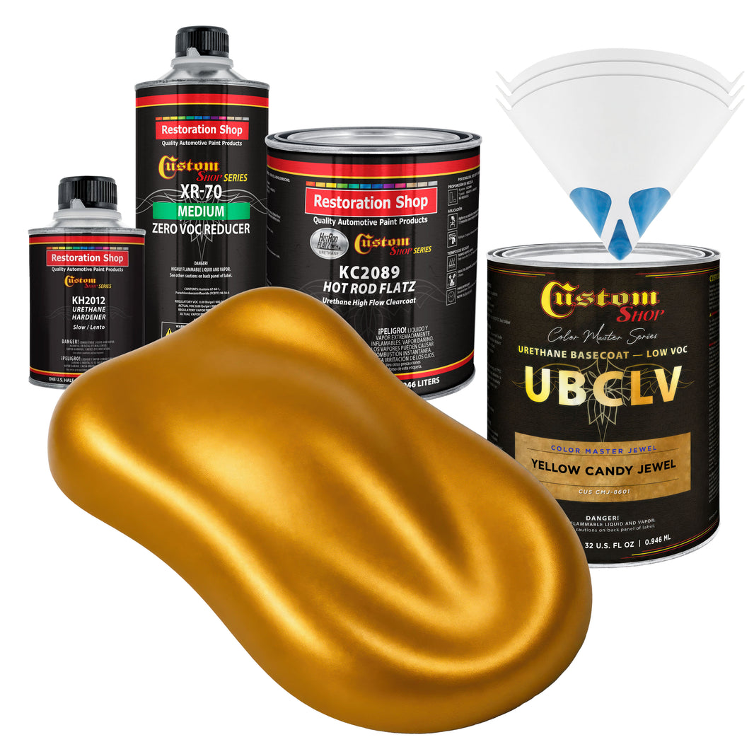 CMJ Color Master Jewel - Yellow Candy Jewel- Quart Matte Kit