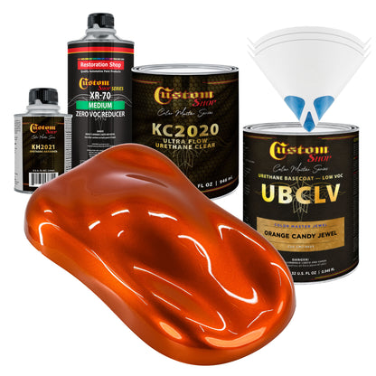 CMJ Color Master Jewel - Orange Candy Jewel- Quart Ultra Flow Kit